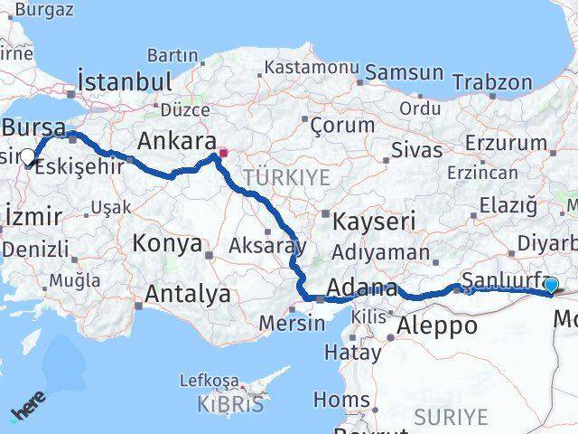 Aydinlar Tesisi Balıkesir Arası Kaç Km - Yol Tarifi