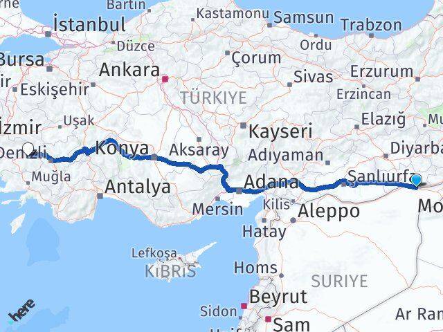 Aydinlar Tesisi Nazilli Arası Kaç Km - Yol Tarifi