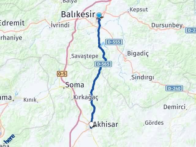 2.Gündoğan Akhisar Arası Kaç Km - Yol Tarifi