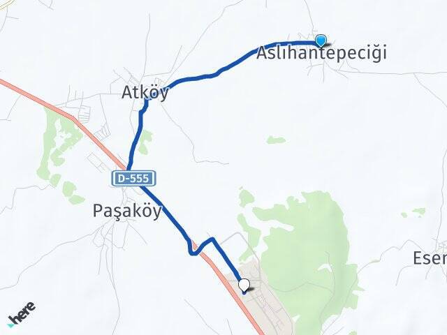 Aslıhantepeciği Balıkesir Üniversitesi Arası Kaç Km - Yol Tarifi