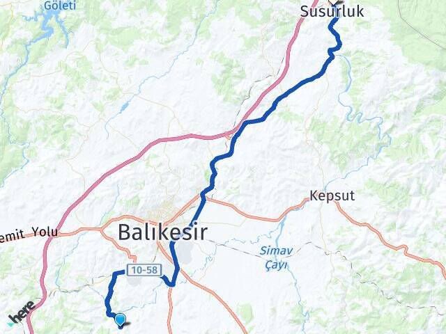 Macarlar Balıkesir Otogarı Arası Kaç Km - Yol Tarifi