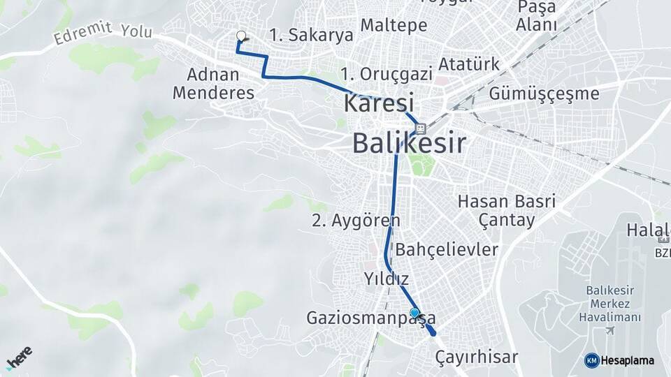 Plevne Kuva-i Milliye Arası Kaç Km - Yol Tarifi