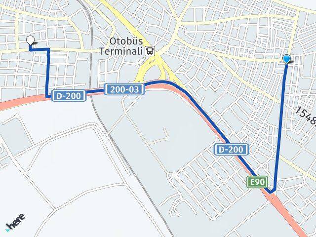 100.Yıl Sunullah Arası Kaç Km - Yol Tarifi