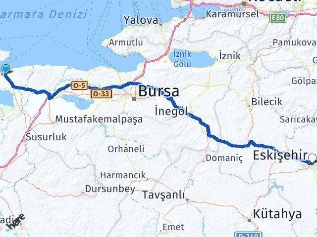 100.Yıl Tepebaşı Arası Kaç Km - Yol Tarifi