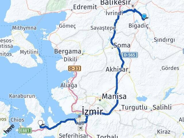 Çömlekçi Barbaros Arası Kaç Km - Yol Tarifi
