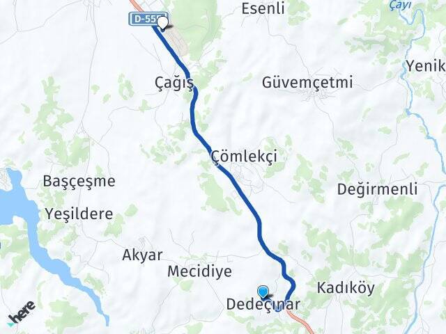Dedeçınar Balıkesir Üniversitesi Arası Kaç Km - Yol Tarifi