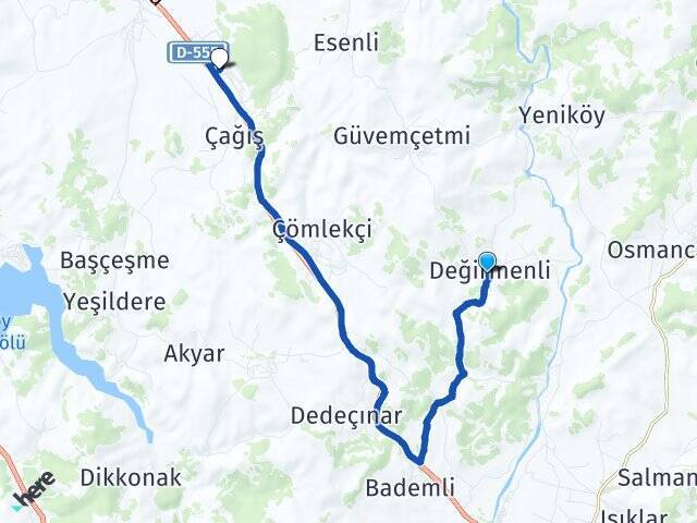 Değirmenli Balıkesir Üniversitesi Arası Kaç Km - Yol Tarifi