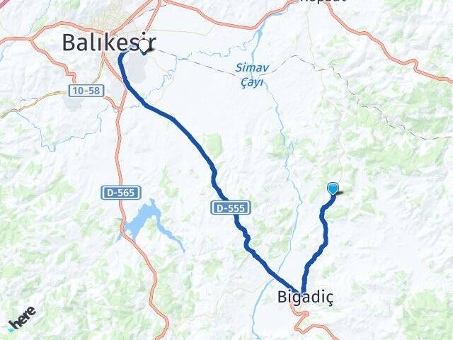 İskeleköy Balıkesir Merkez Havalimanı Arası Kaç Km - Yol Tarifi