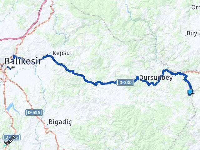 Yunuslar Balıkesir Merkez Havalimanı Arası Kaç Km - Yol Tarifi
