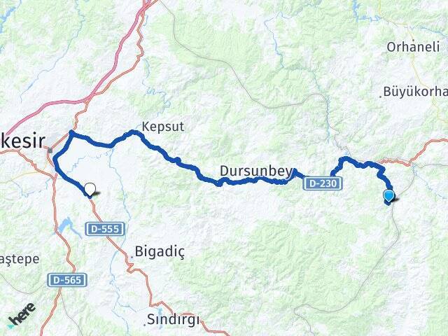 Yunuslar Balıkesir Üniversitesi Arası Kaç Km - Yol Tarifi