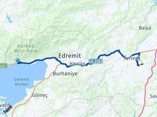 Altınoluk Altıeylül Arası Kaç Km - Yol Tarifi