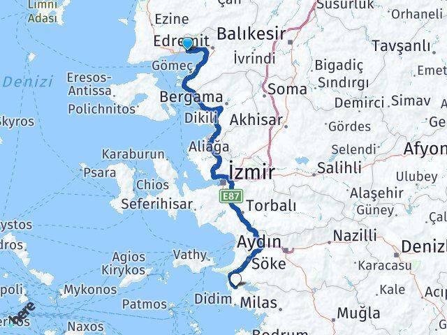 Altınoluk Balat Arası Kaç Km - Yol Tarifi