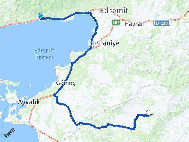 Altınoluk Karaveliler Arası Kaç Km - Yol Tarifi