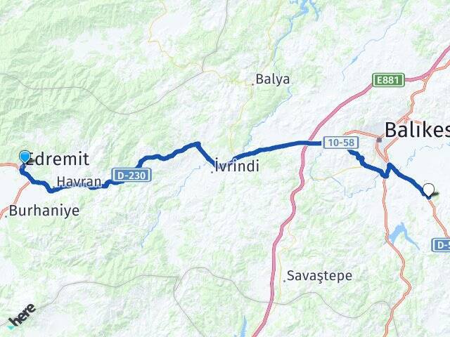 Tuzcumurat Balıkesir Üniversitesi Arası Kaç Km - Yol Tarifi