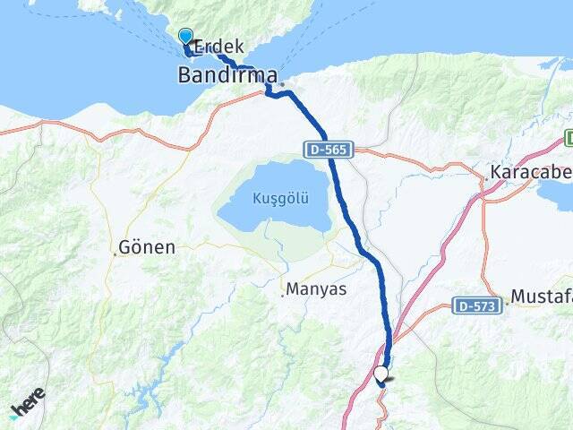 Sahil Balıkesir Otogarı Arası Kaç Km - Yol Tarifi