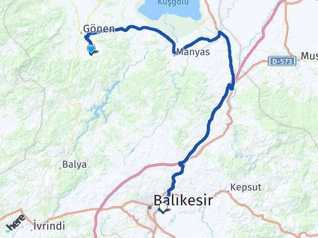 Çınarlı Balıkesir Merkez Havalimanı Arası Kaç Km - Yol Tarifi