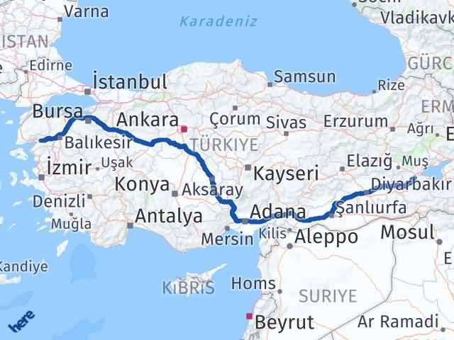 Havran Bitlis Arası Kaç Km - Yol Tarifi
