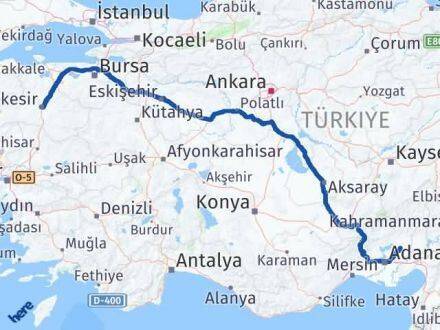 Balıkesir İmamoğlu Arası Kaç Km - Yol Tarifi
