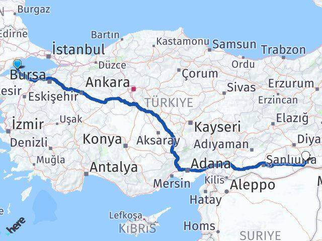 Balıkesir Marmara Mardin Arası Kaç Km - Yol Haritası