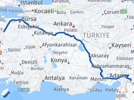 Balıkesir Musabeyli Kilis Arası Kaç Km - Yol Haritası
