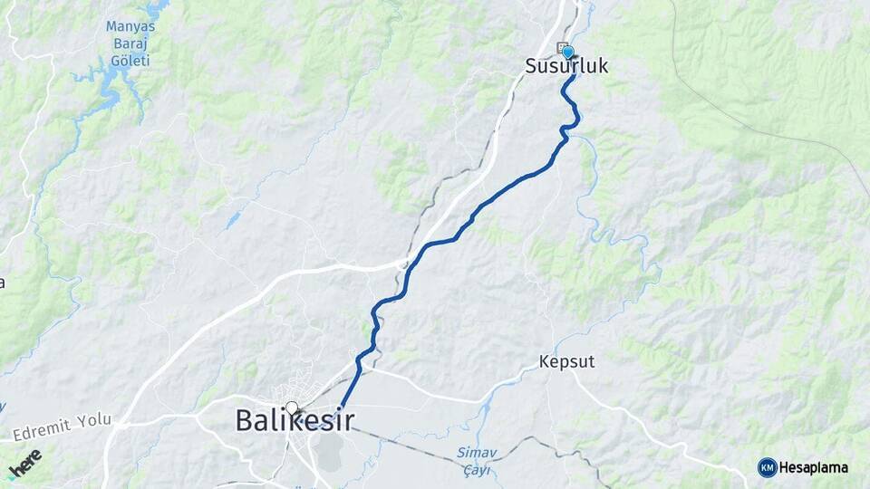 Balıkesir Otogarı Balıkesir Arası Kaç Km - Yol Tarifi
