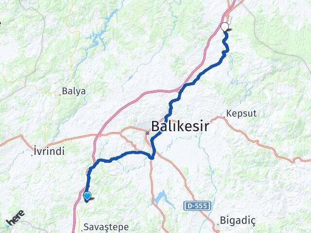 Çamurlu Balıkesir Otogarı Arası Kaç Km - Yol Tarifi