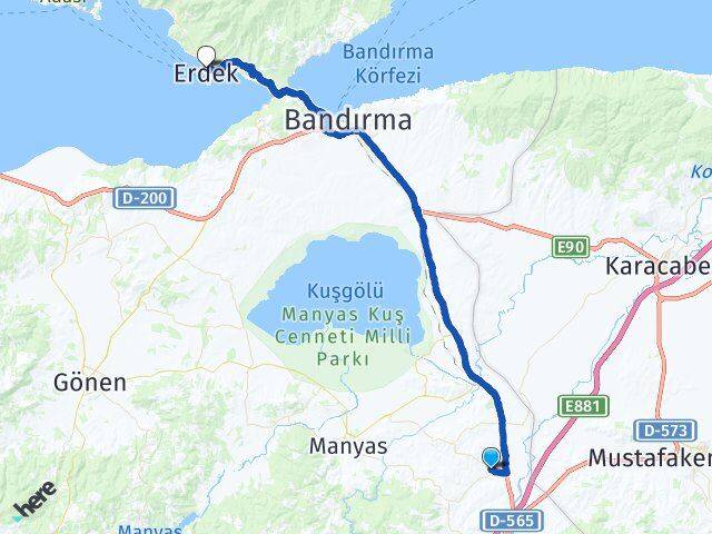 Göbel Alaettin Arası Kaç Km - Yol Tarifi