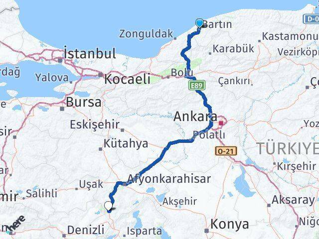 Bartın Kızılören Arası Kaç Km - Yol Tarifi