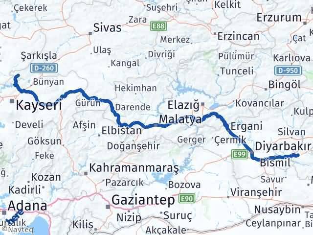 Batman Felahiye Arası Kaç Km - Yol Tarifi