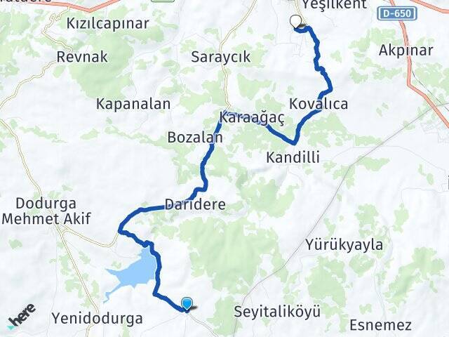 Çokçapınar Bozüyük YHT Garı Arası Kaç Km - Yol Tarifi