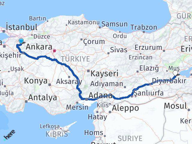 Bilecik Gölpazarı Bitlis Arası Kaç Km - Yol Haritası