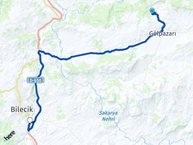 Çukurören Bilecik Tren Garı Arası Kaç Km - Yol Tarifi