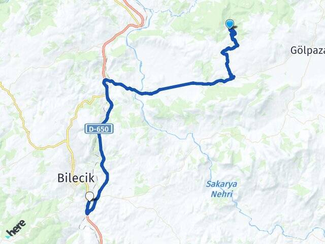 Derecikören Bilecik Tren Garı Arası Kaç Km - Yol Tarifi