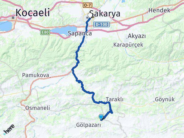 Karaahmetler Adapazarı Arası Kaç Km - Yol Tarifi