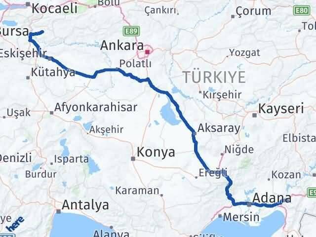 Bilecik Gölpazarı Osmaniye Arası Kaç Km - Yol Haritası