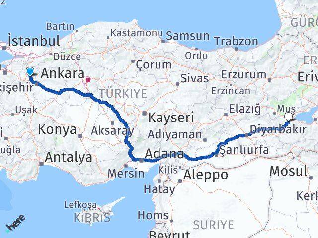 Bilecik Söğüt Bitlis Arası Kaç Km - Yol Haritası