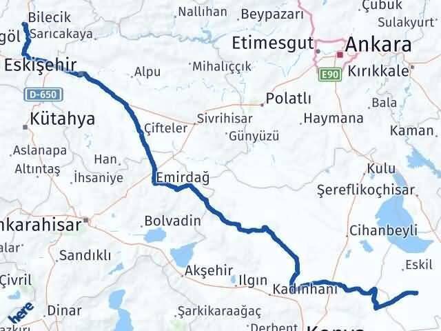 Bilecik Sultanhanı Arası Kaç Km - Yol Tarifi