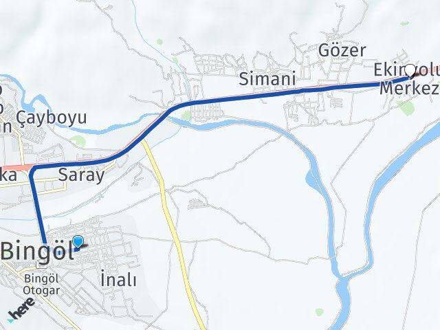 Kültür Ekinyolu Arası Kaç Km - Yol Tarifi