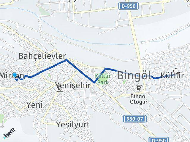 Mirzan Kültür Arası Kaç Km - Yol Tarifi