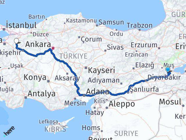 Bitlis Mutki Bilecik Arası Kaç Km - Yol Haritası