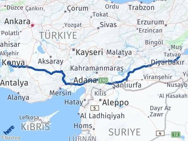 Bitlis Şarkikaraağaç Isparta Arası Kaç Km - Yol Haritası
