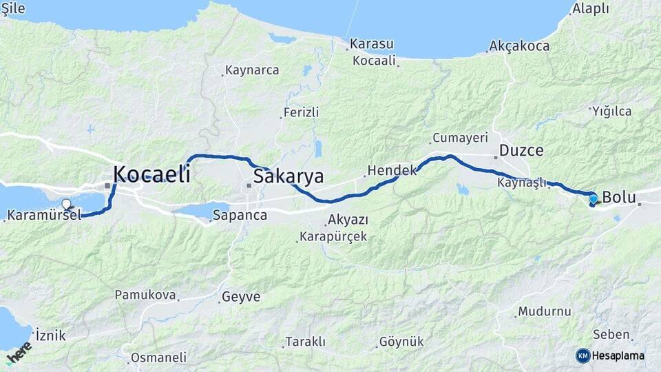 Elmalık Gölcük Arası Kaç Km - Yol Tarifi