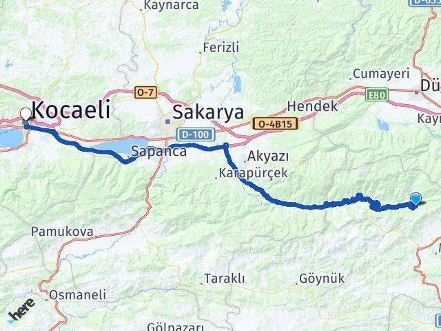 Gölcük Kocaeli Arası Kaç Km - Yol Tarifi
