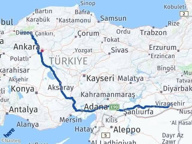 Bolu Yeşilli Arası Kaç Km - Yol Tarifi