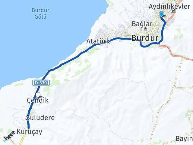 Şirinevler Çendik Arası Kaç Km - Yol Tarifi