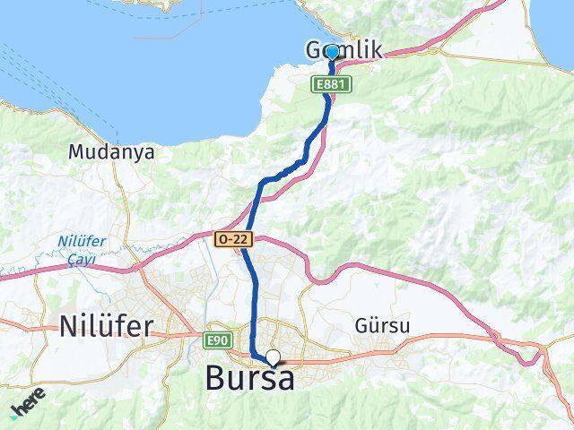 Ata Yıldırım Arası Kaç Km - Yol Tarifi