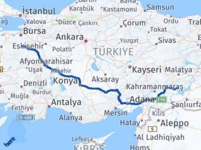 Harmancık Adıyaman Arası Kaç Km - Yol Tarifi