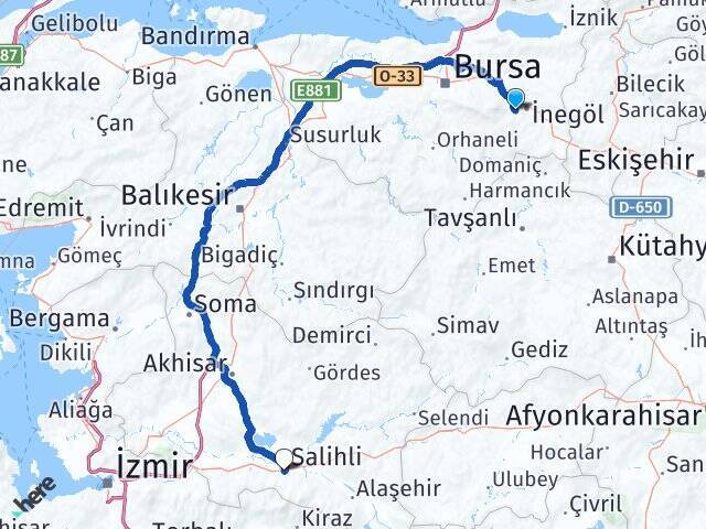 Cerrah Salihli Arası Kaç Km - Yol Tarifi