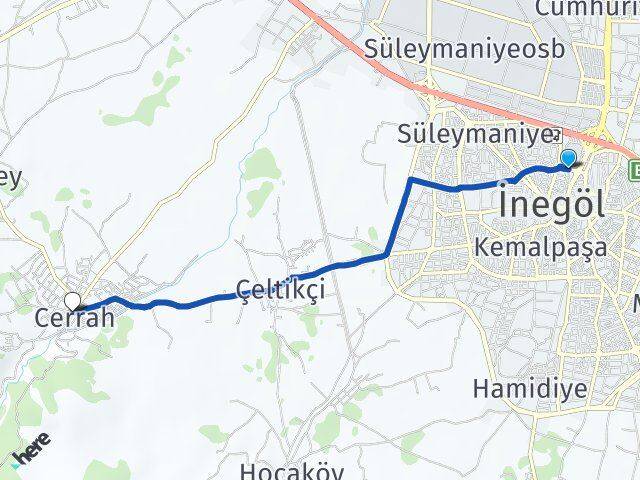 Osmaniye Cerrah Arası Kaç Km - Yol Tarifi