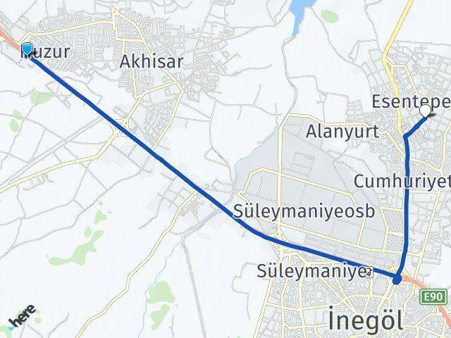 Yeniceköy Yunusemre Arası Kaç Km - Yol Tarifi